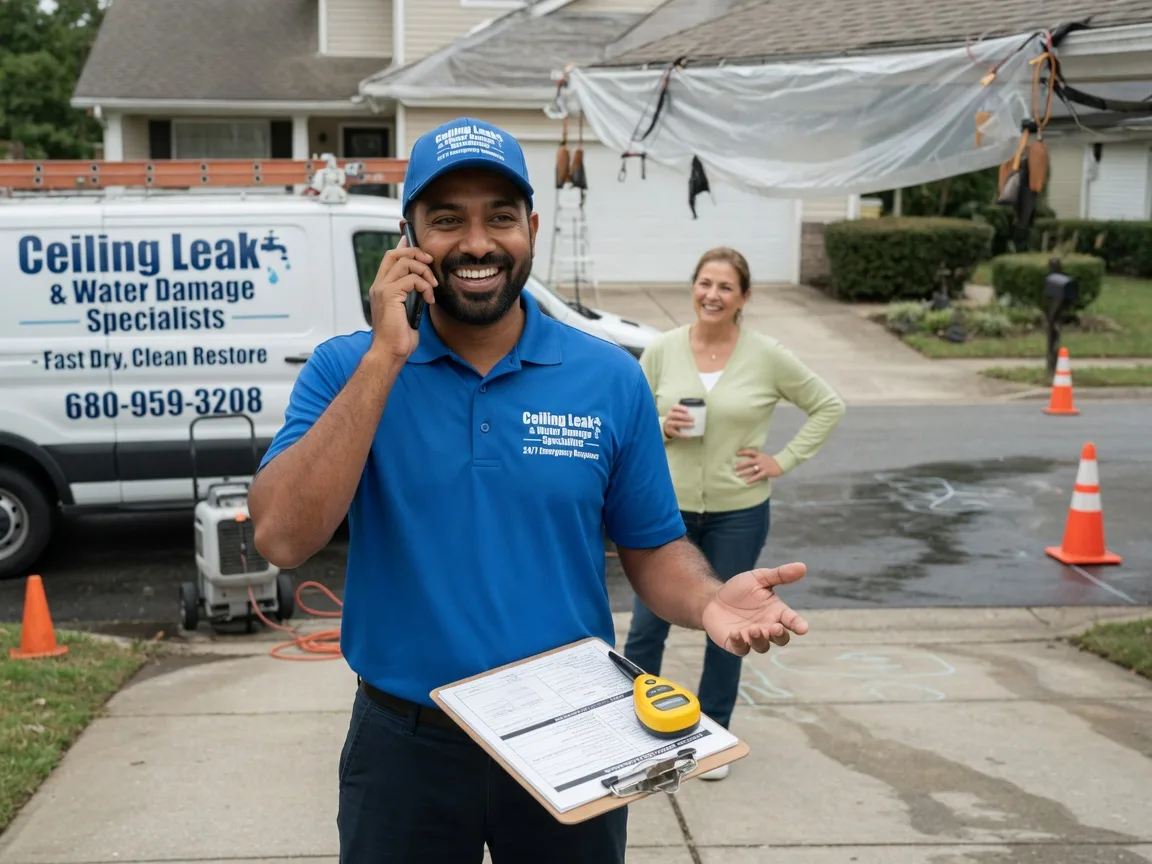 Ceiling Leak Cleanup Petersburg, NE FAQs